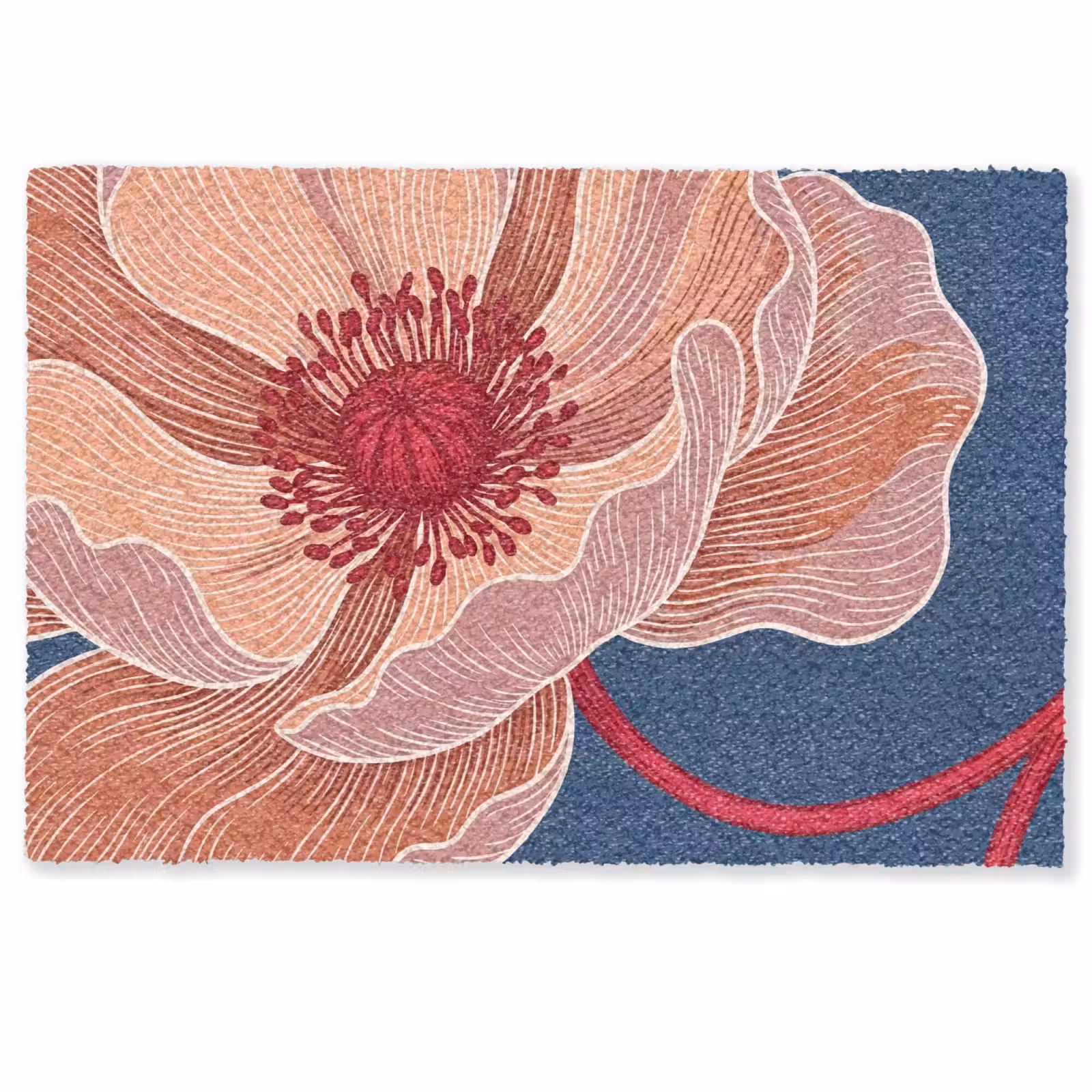 Deurmat - Bloemen - Modern - Abstract — 1