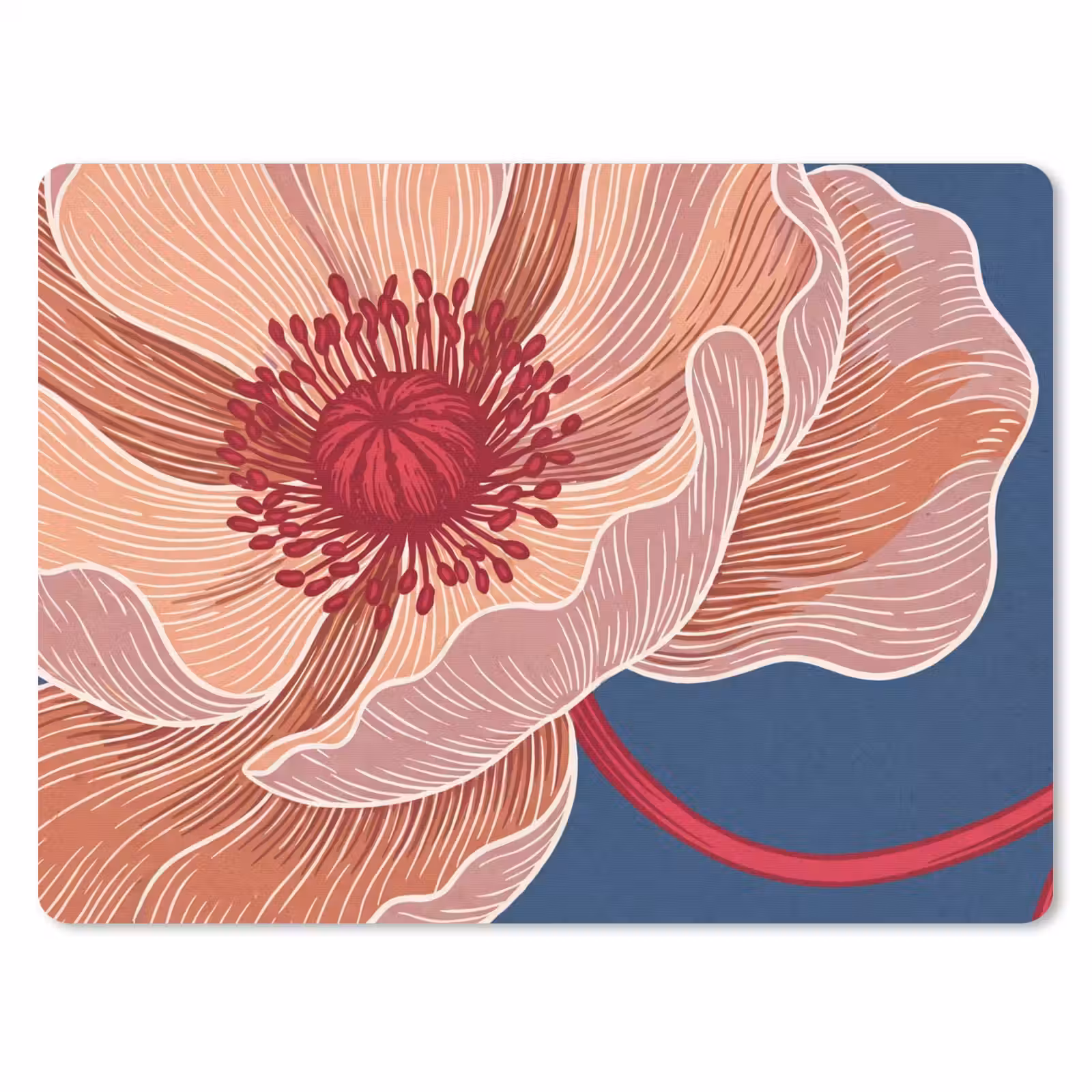 Muismat - Bloemen - Modern - Abstract — 1