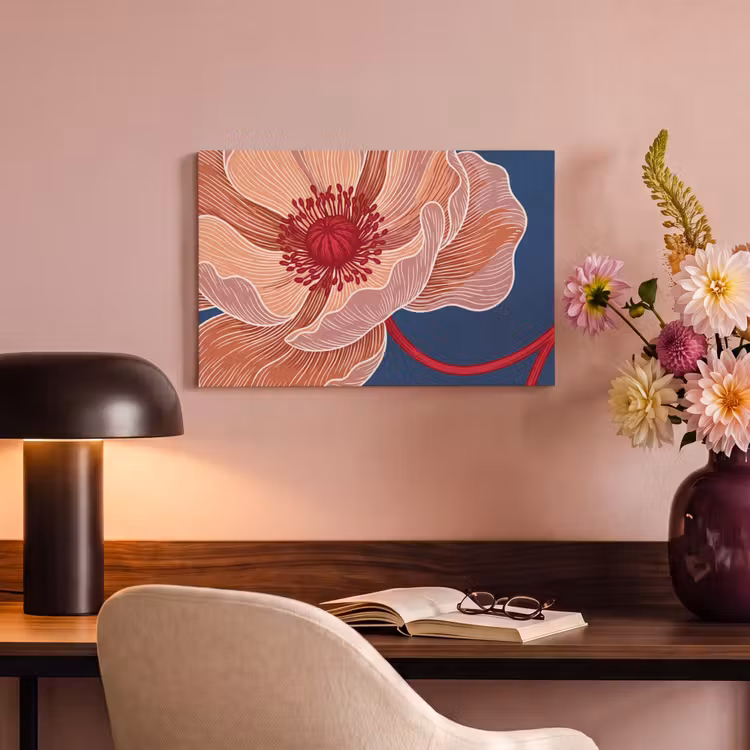 Canvas schilderij - Bloemen - Modern - Abstract — 5