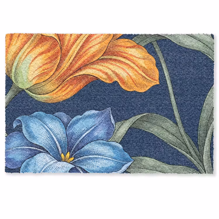 Deurmat - Bloemen - Botanisch - Patroon — 1