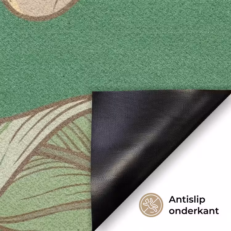 Deurmat - Bloemen - Groen - Illustratie — 6