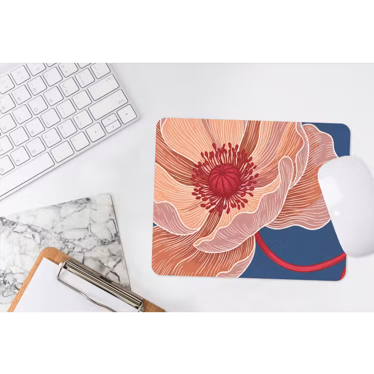 Muismat - Bloemen - Modern - Abstract — 2