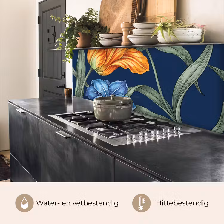 Keuken achterwand - Bloemen - Botanisch - Patroon — 3