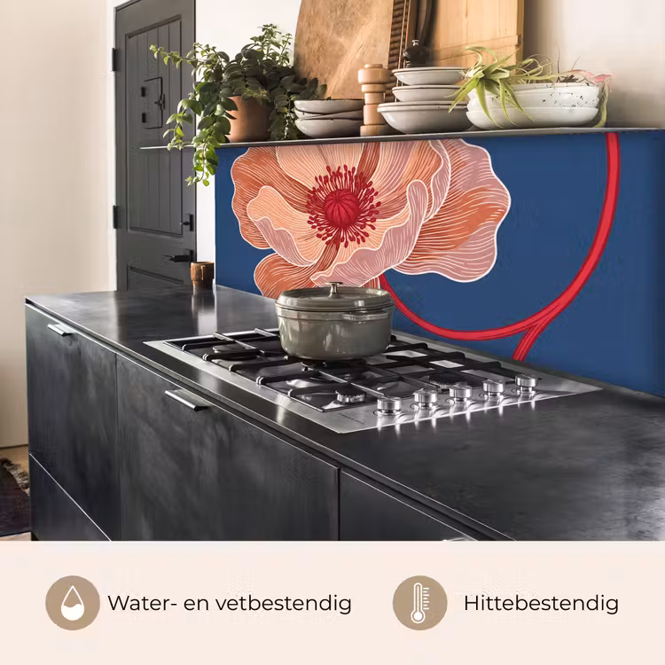 Keuken achterwand - Bloemen - Modern - Abstract — 3