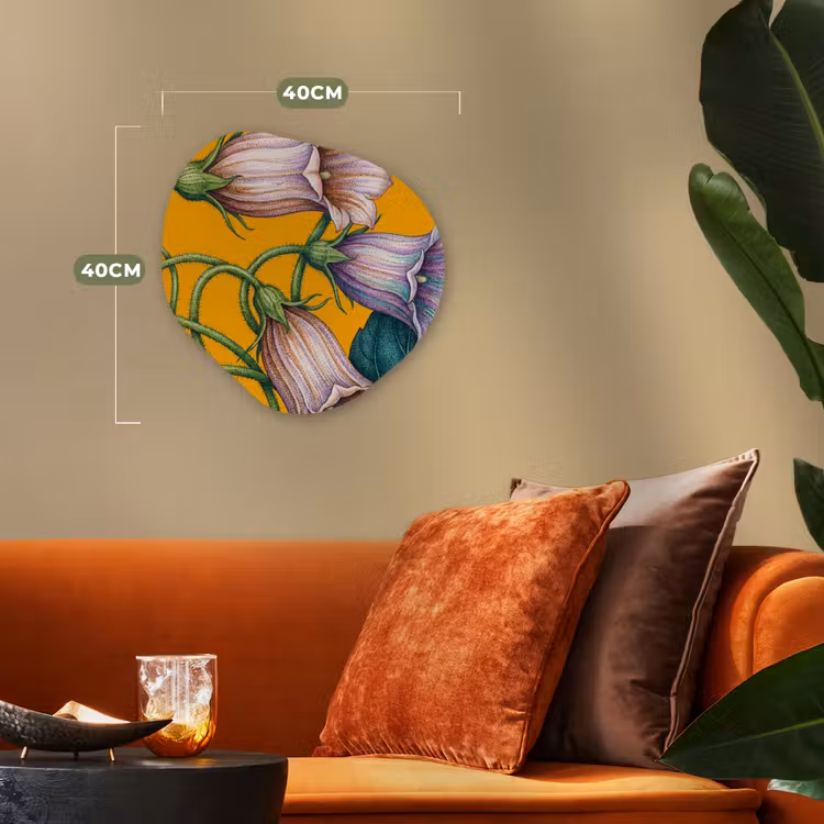 Organisch schilderij - Forex - Bloemen - Botanisch - Geel — 4