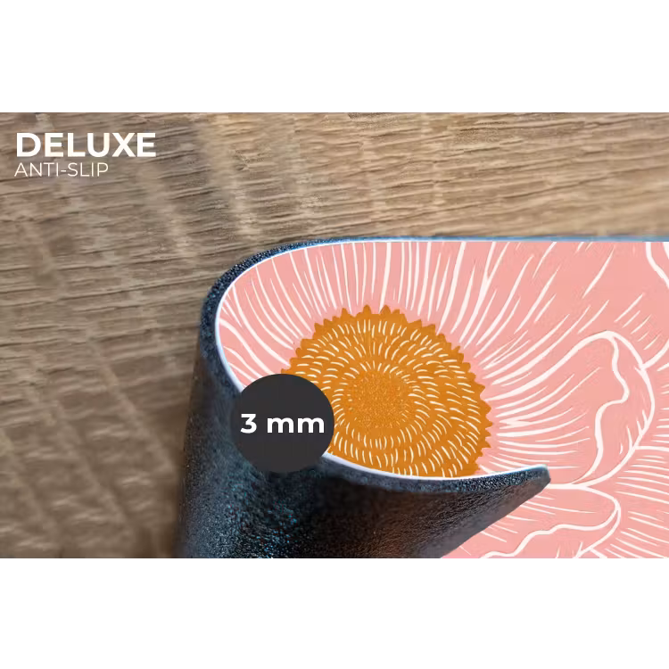 Placemat - 6 stuks - Bloemen - Roze - Illustratie — 4