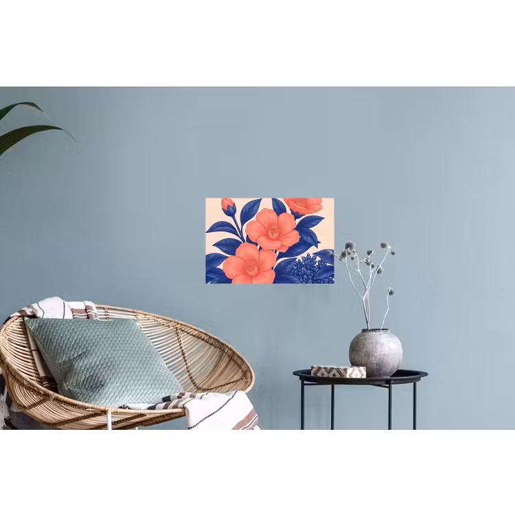 Muursticker - Bloemen - Bladeren - Botanisch — 4