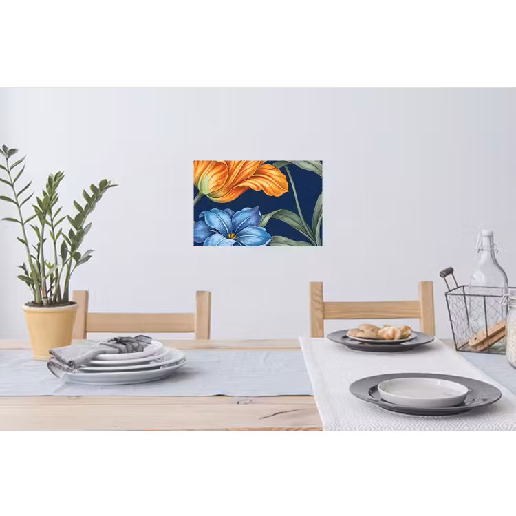 Muursticker - Bloemen - Botanisch - Patroon — 3