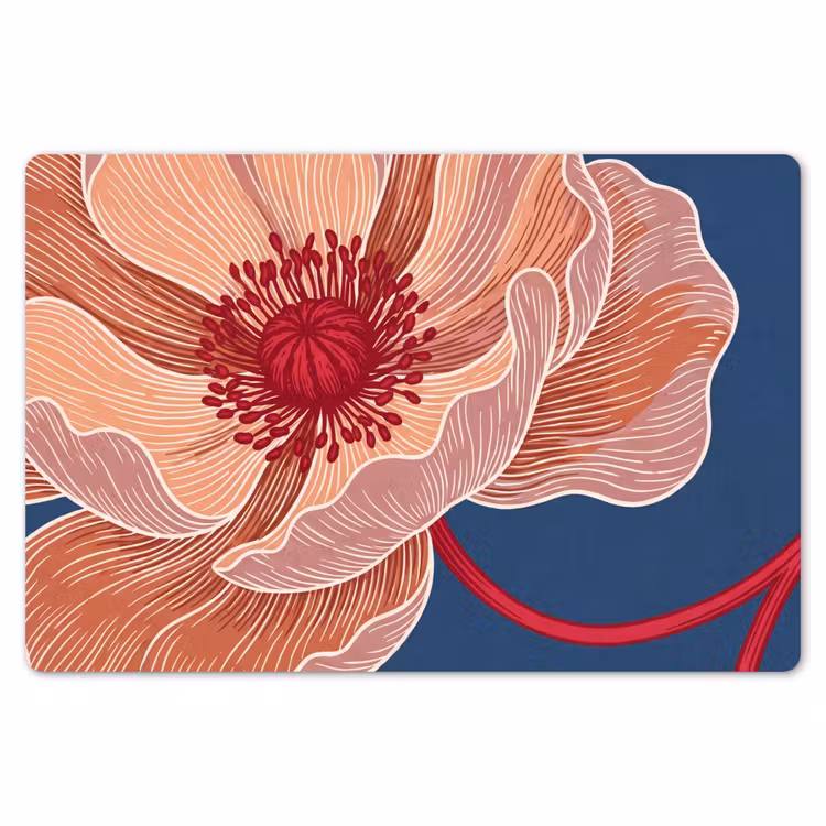 Placemat - 6 stuks - Bloemen - Modern - Abstract — 7