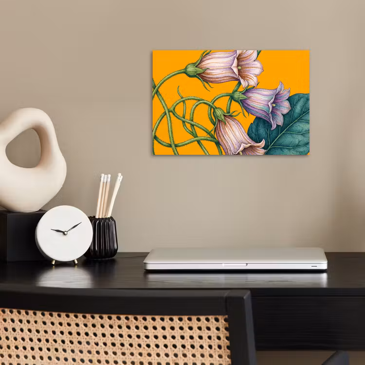 Poster - Bloemen - Botanisch - Geel — 2