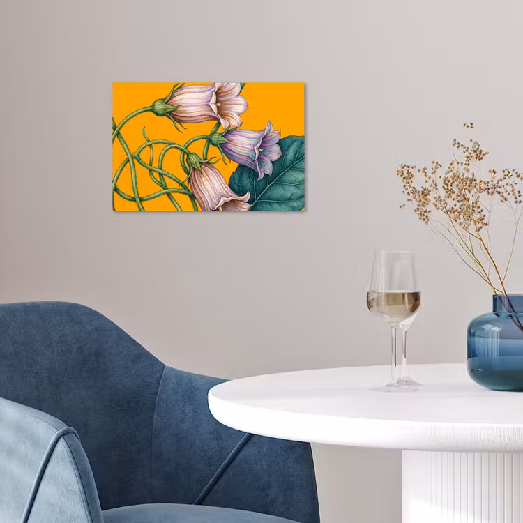 Poster - Bloemen - Botanisch - Geel — 4