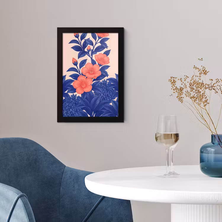 Poster met lijst - Bloemen - Bladeren - Botanisch — 4