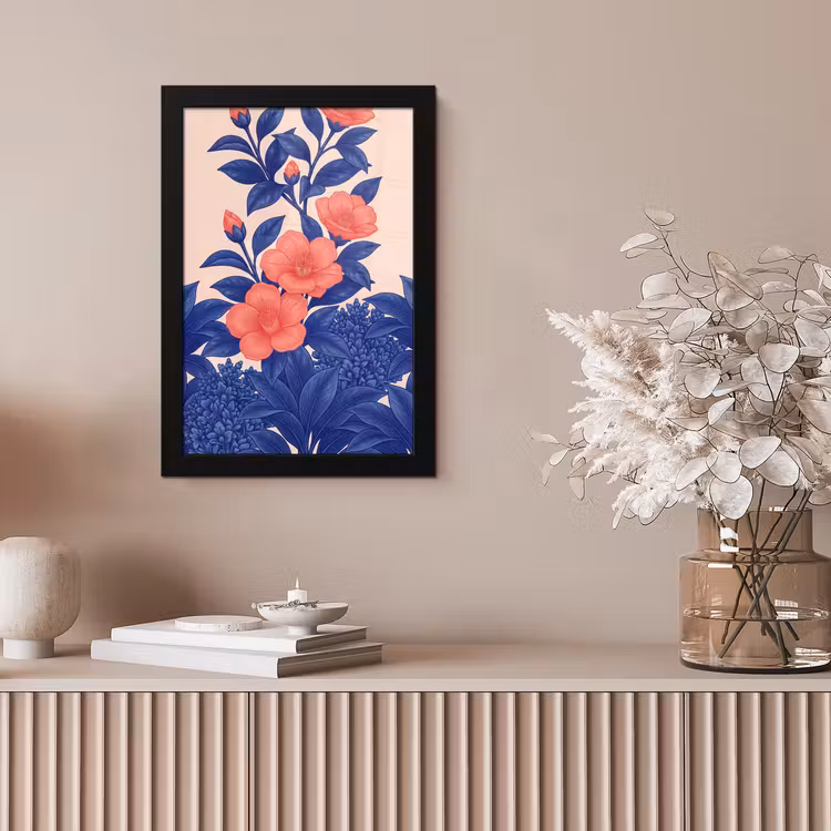 Poster met lijst - Bloemen - Bladeren - Botanisch — 5