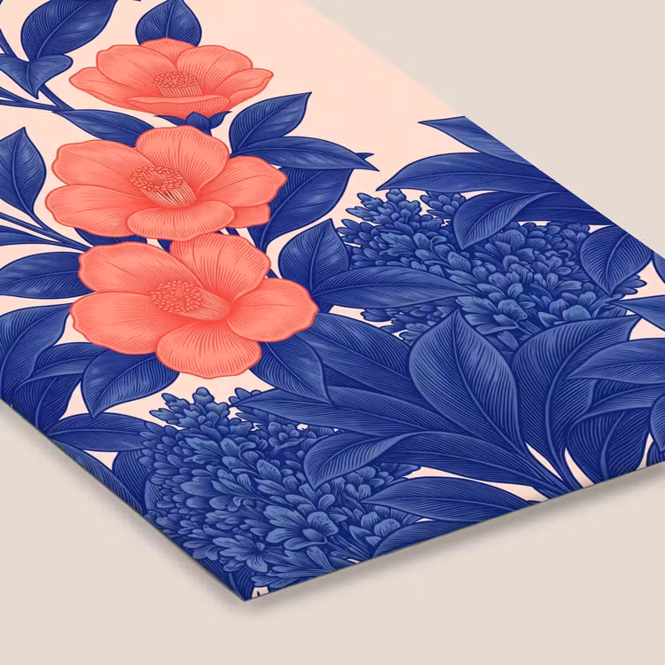 Poster met lijst - Bloemen - Bladeren - Botanisch — 7