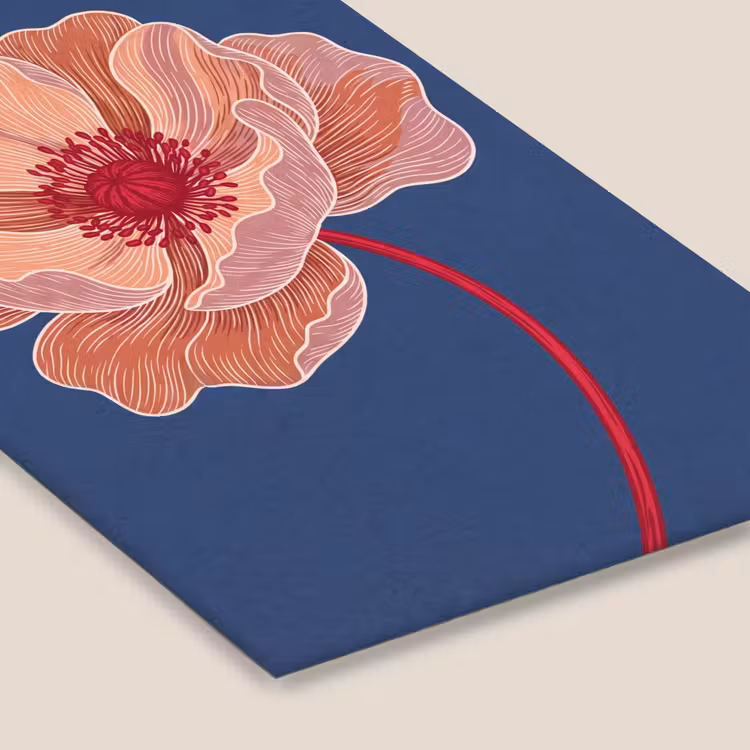 Poster met lijst - Bloemen - Modern - Abstract — 7