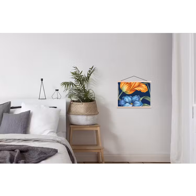 Schoolplaat - Bloemen - Botanisch - Patroon — 2
