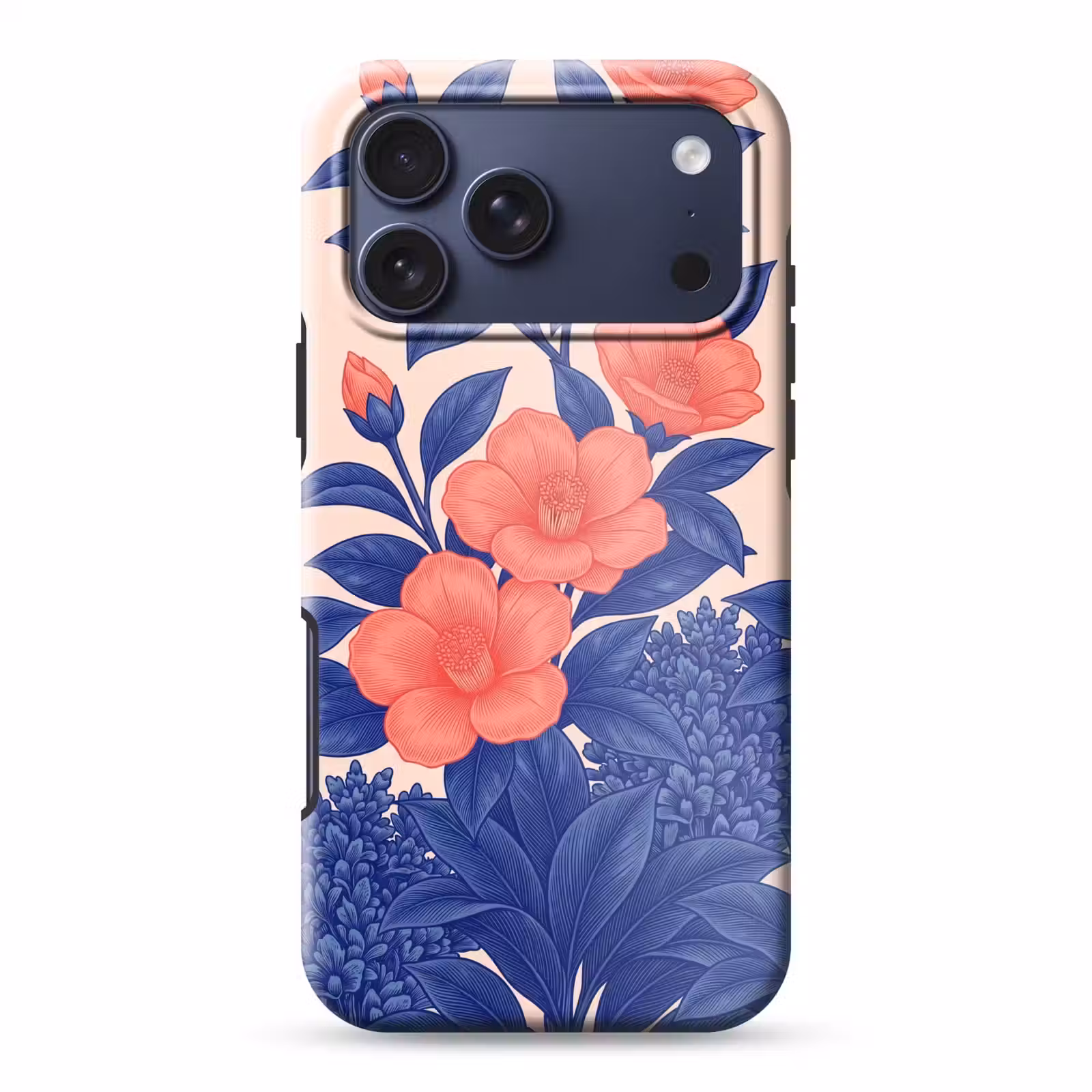 Telefoonhoesje Toughcase - Bloemen - Bladeren - Botanisch — 1