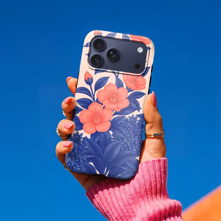 Telefoonhoesje Toughcase - Bloemen - Bladeren - Botanisch — 2