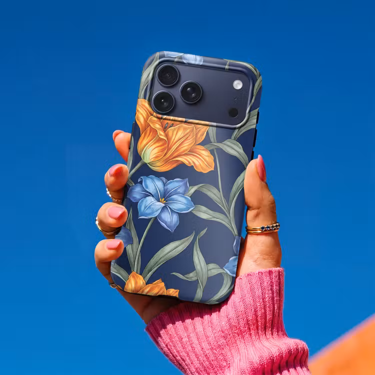 Telefoonhoesje Toughcase - Bloemen - Botanisch - Patroon — 2