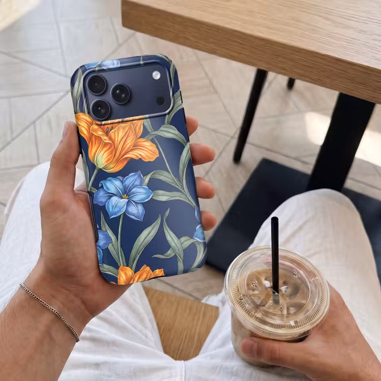 Telefoonhoesje Toughcase - Bloemen - Botanisch - Patroon — 4