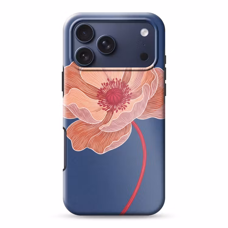 Telefoonhoesje Toughcase - Bloemen - Modern - Abstract — 1