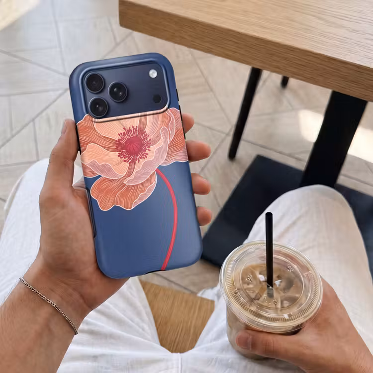 Telefoonhoesje Toughcase - Bloemen - Modern - Abstract — 4