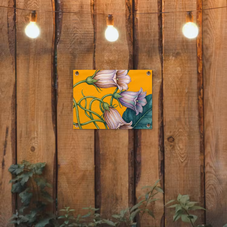 Tuinposter - Bloemen - Botanisch - Geel — 2