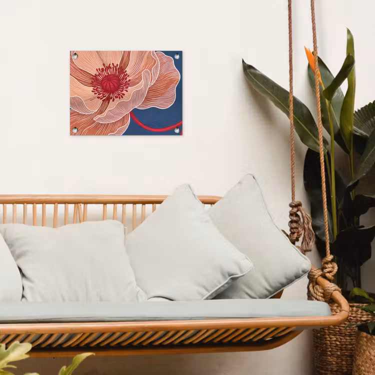 Tuinposter - Bloemen - Modern - Abstract — 5
