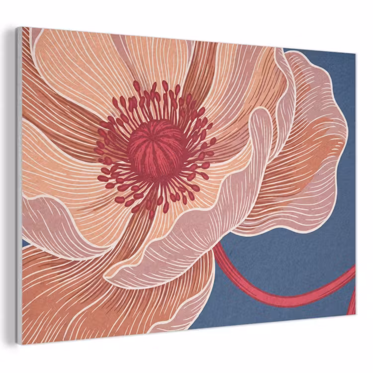 Akoestisch schilderij - Bloemen - Modern - Abstract — 1