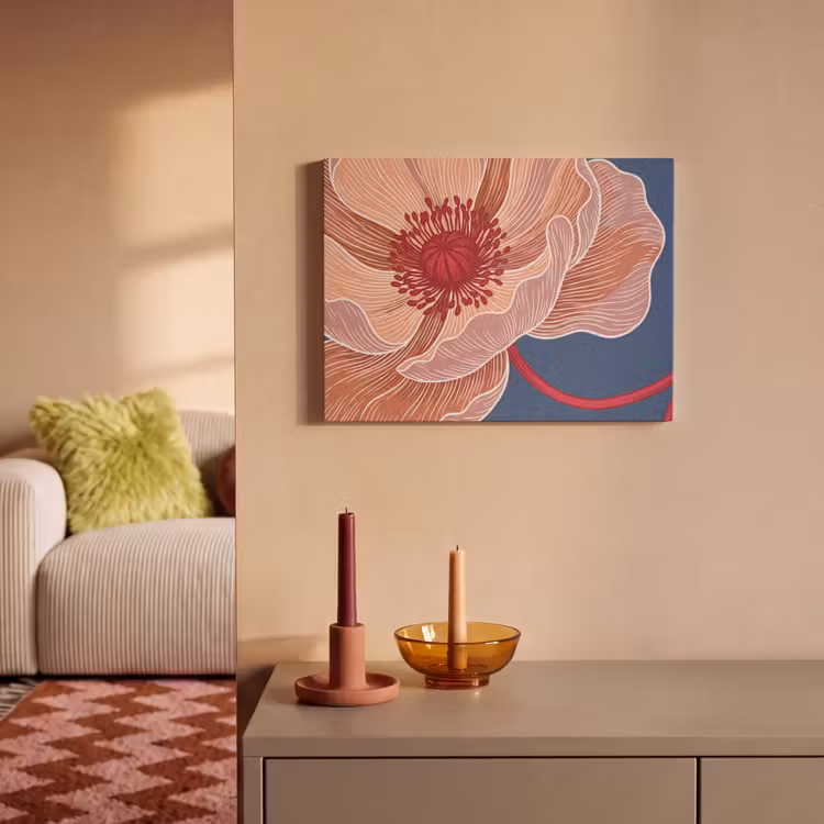 Akoestisch schilderij - Bloemen - Modern - Abstract — 2