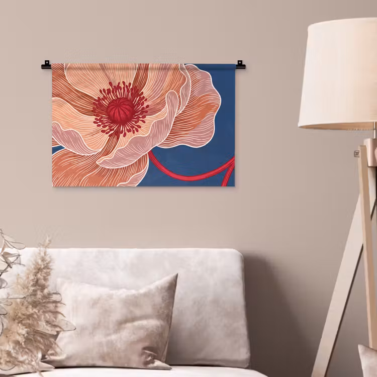 Wandkleed - Bloemen - Modern - Abstract — 2