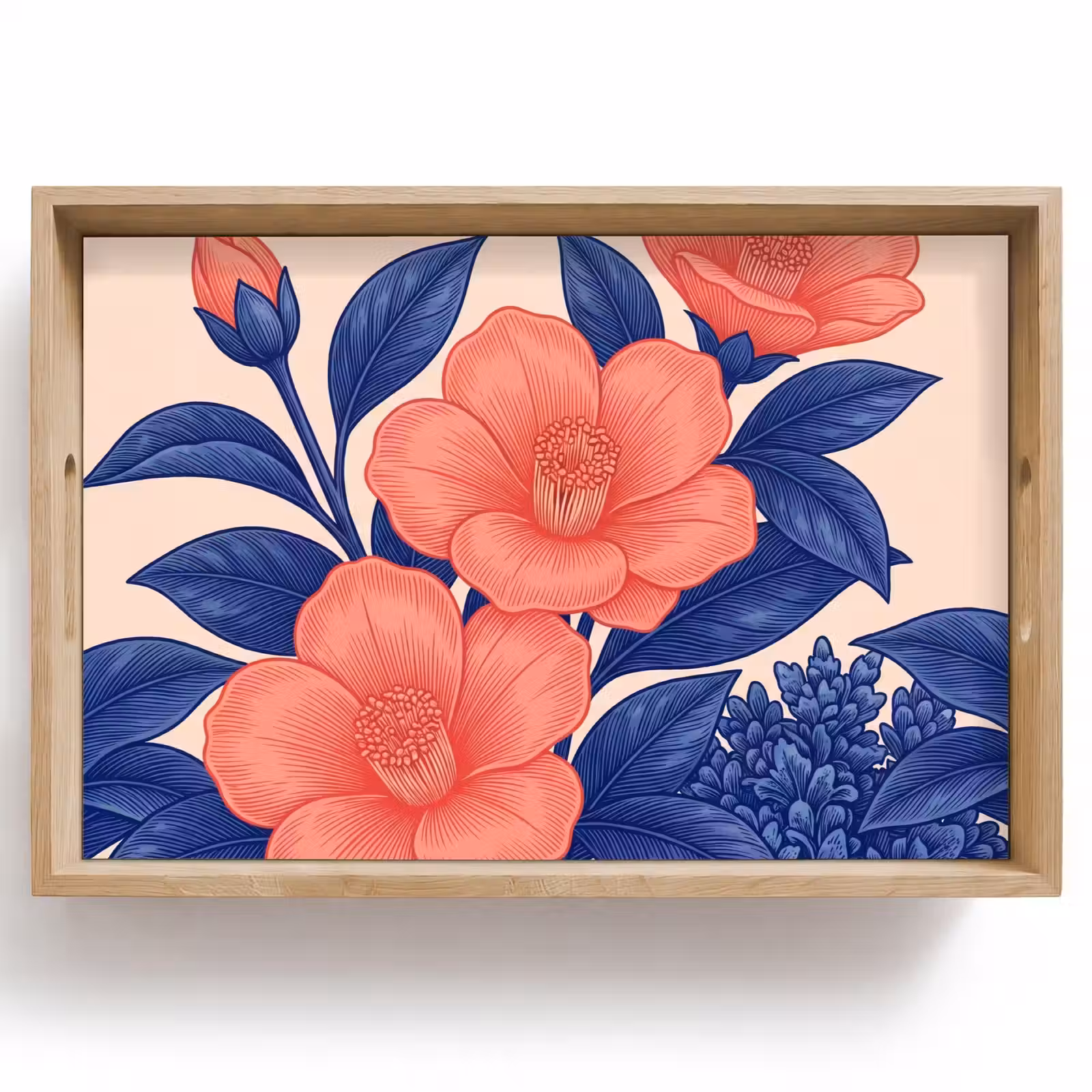 Dienblad - Bloemen - Bladeren - Botanisch — 1