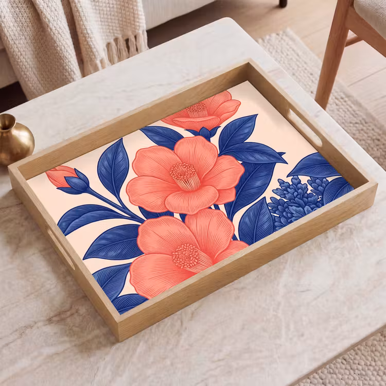 Dienblad - Bloemen - Bladeren - Botanisch — 2