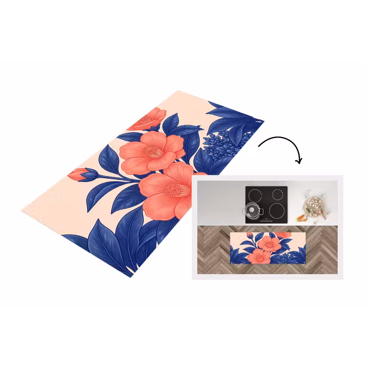 Keukenloper - Bloemen - Bladeren - Botanisch — 1
