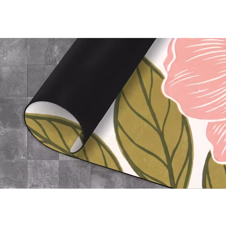 Keukenloper - Bloemen - Roze - Illustratie — 4
