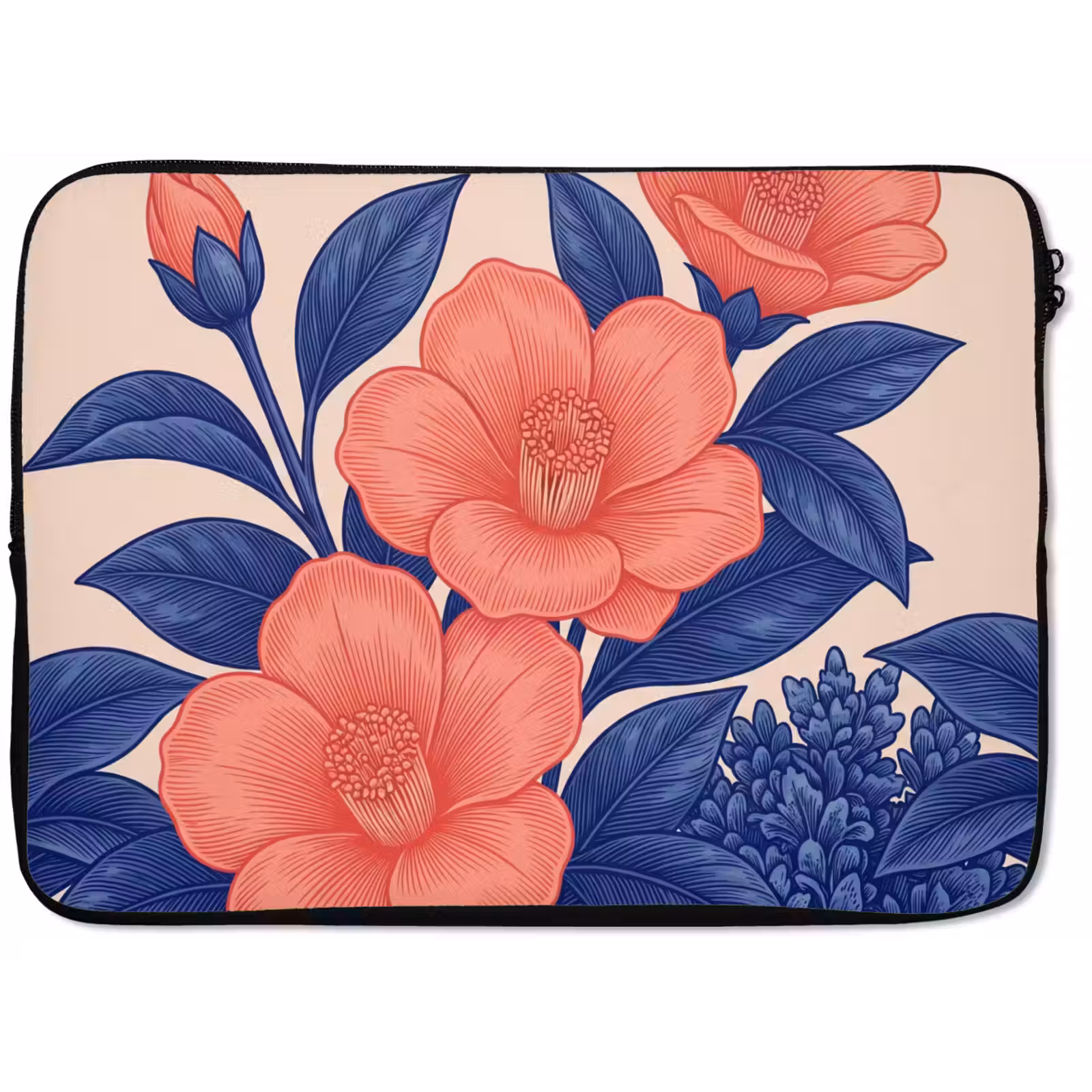 Laptophoes - Bloemen - Bladeren - Botanisch — 1