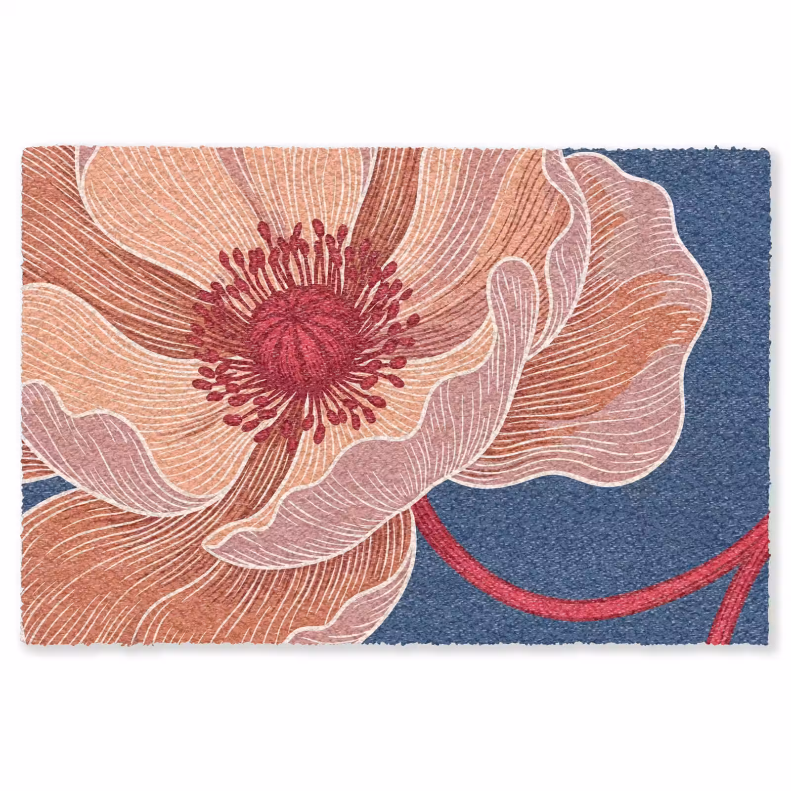 Vloerkleed - Bloemen - Modern - Abstract — 1