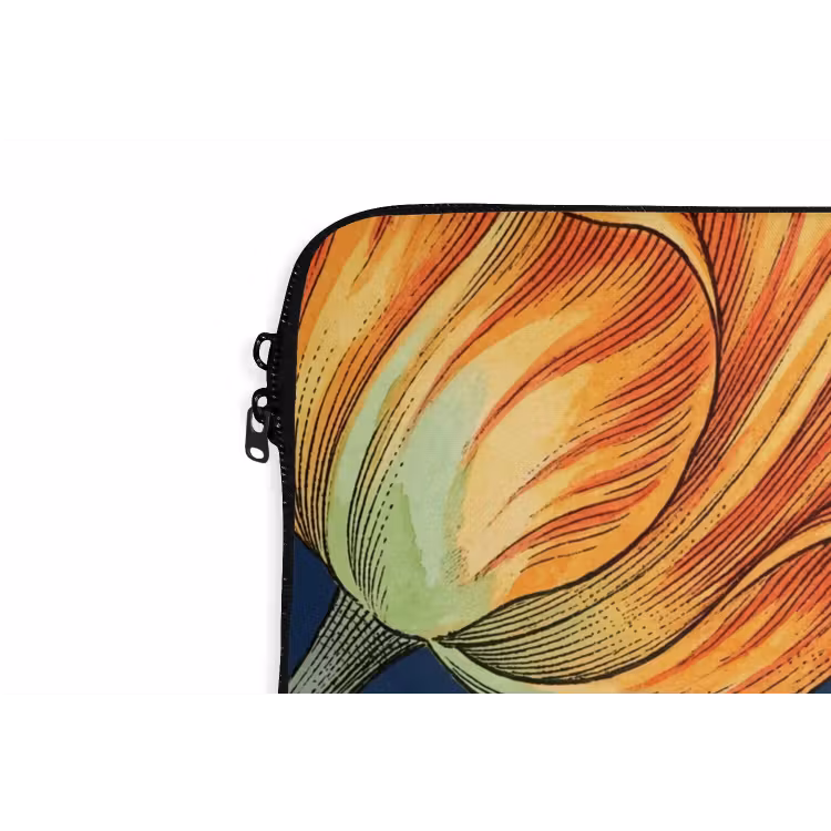 Laptophoes - Bloemen - Botanisch - Patroon — 5