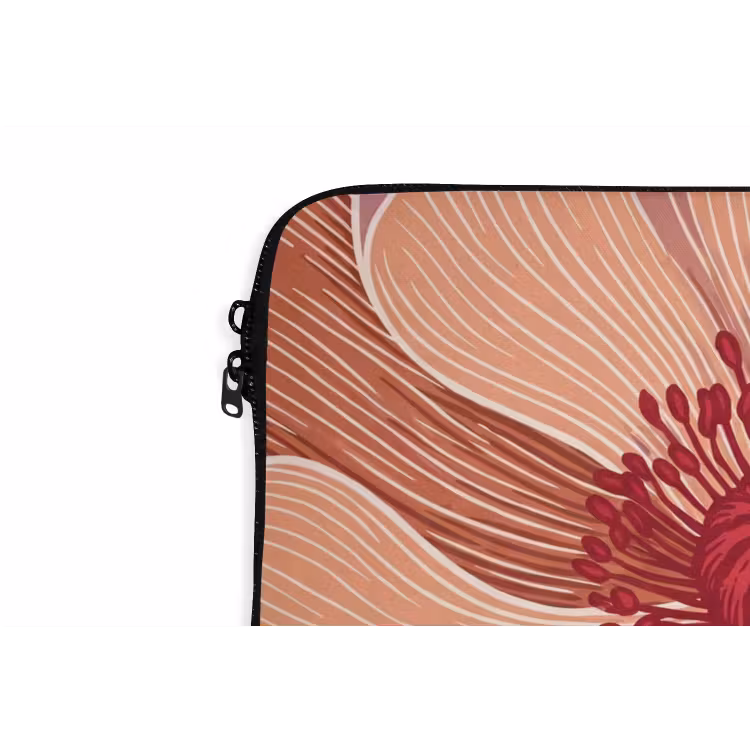 Laptophoes - Bloemen - Modern - Abstract — 5