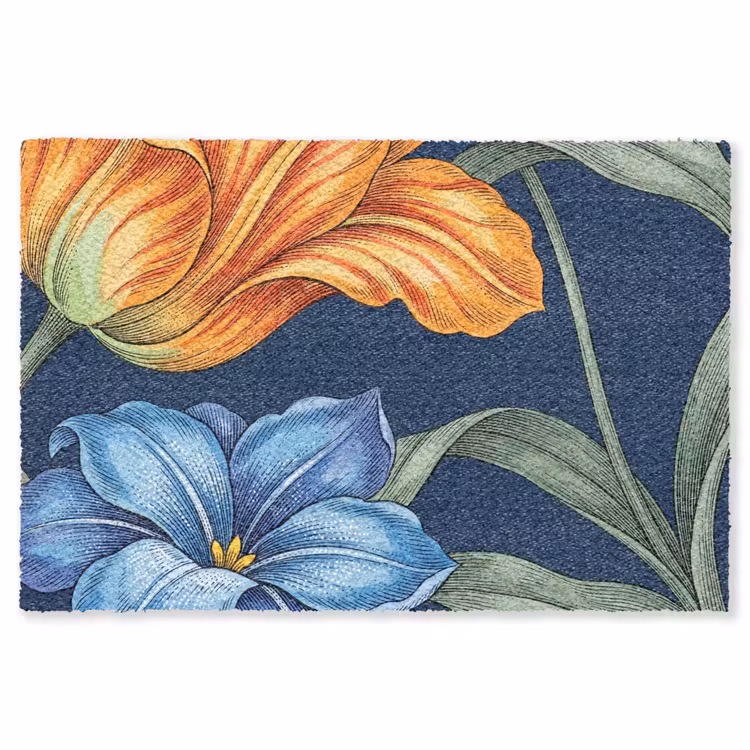 Vloerkleed - Bloemen - Botanisch - Patroon — 1