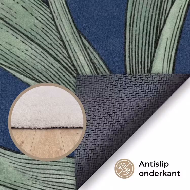 Vloerkleed - Bloemen - Botanisch - Patroon — 4