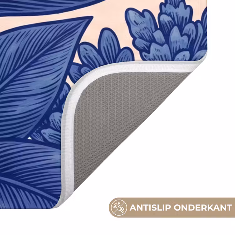 Wc Mat - Bloemen - Bladeren - Botanisch — 4