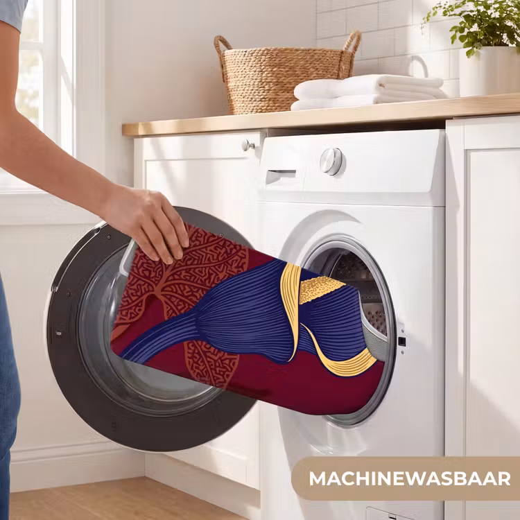 Wc Mat - Bloemen - Modern - Paars — 6