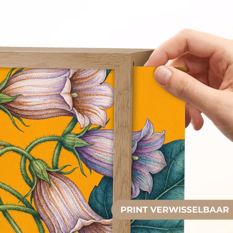 Lightbox - Wandlamp - Bloemen - Botanisch - Geel — 6