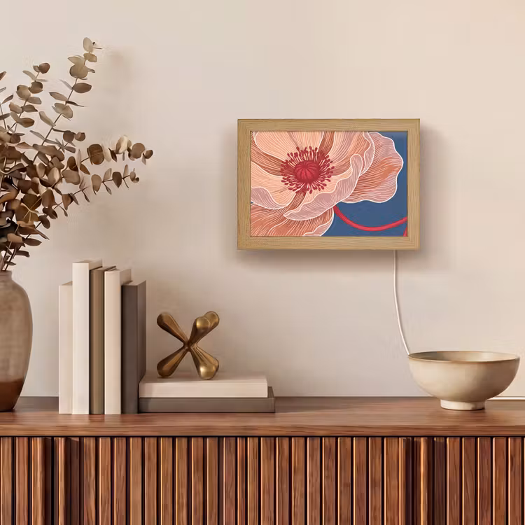 Lightbox - Wandlamp - Bloemen - Modern - Abstract — 4