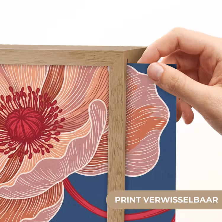 Lightbox - Wandlamp - Bloemen - Modern - Abstract — 6