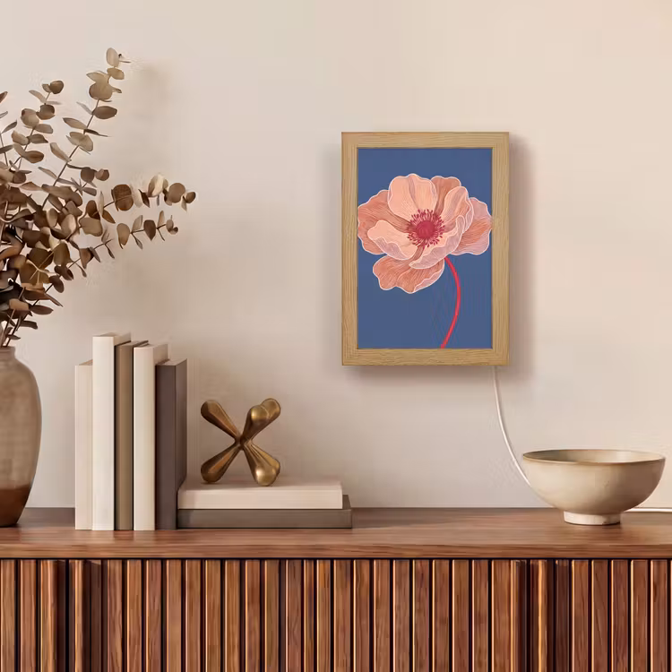 Tafellamp - Bloemen - Modern - Abstract — 4