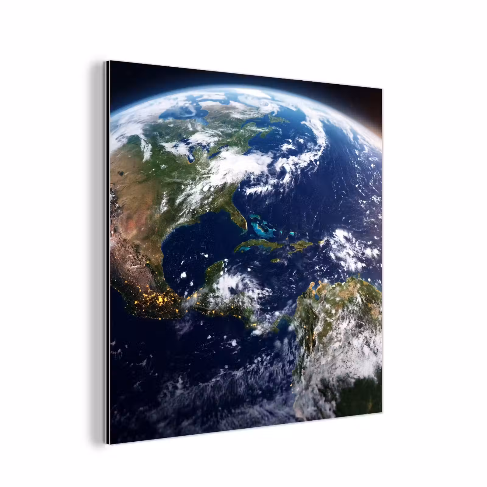 Aluminium schilderij - Planeet - Ruimte - Kosmos — 1