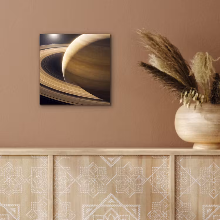 Aluminium schilderij - Planeet - Ringen - Ruimte — 5