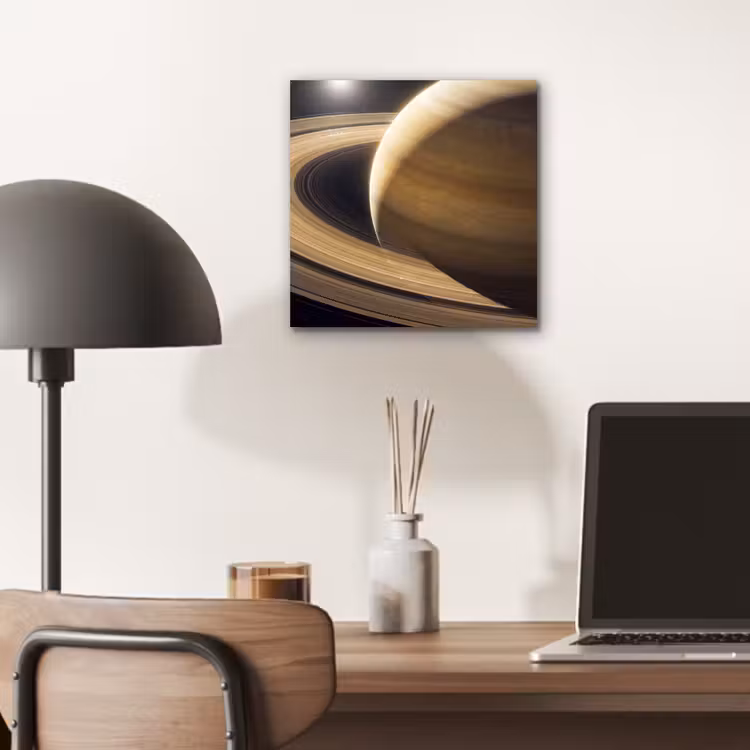 Aluminium schilderij - Planeet - Ringen - Ruimte — 6